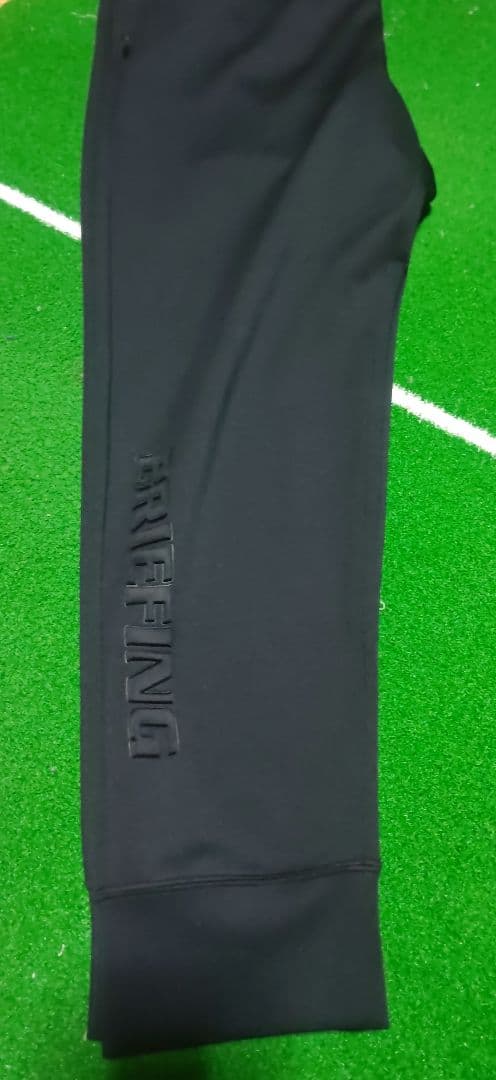 ブリーフィング ジョガーパンツ 3Dロゴ 3XL 黒