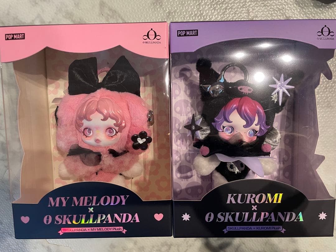 スカルパンダ　マイメロ クロミ セット POPMART