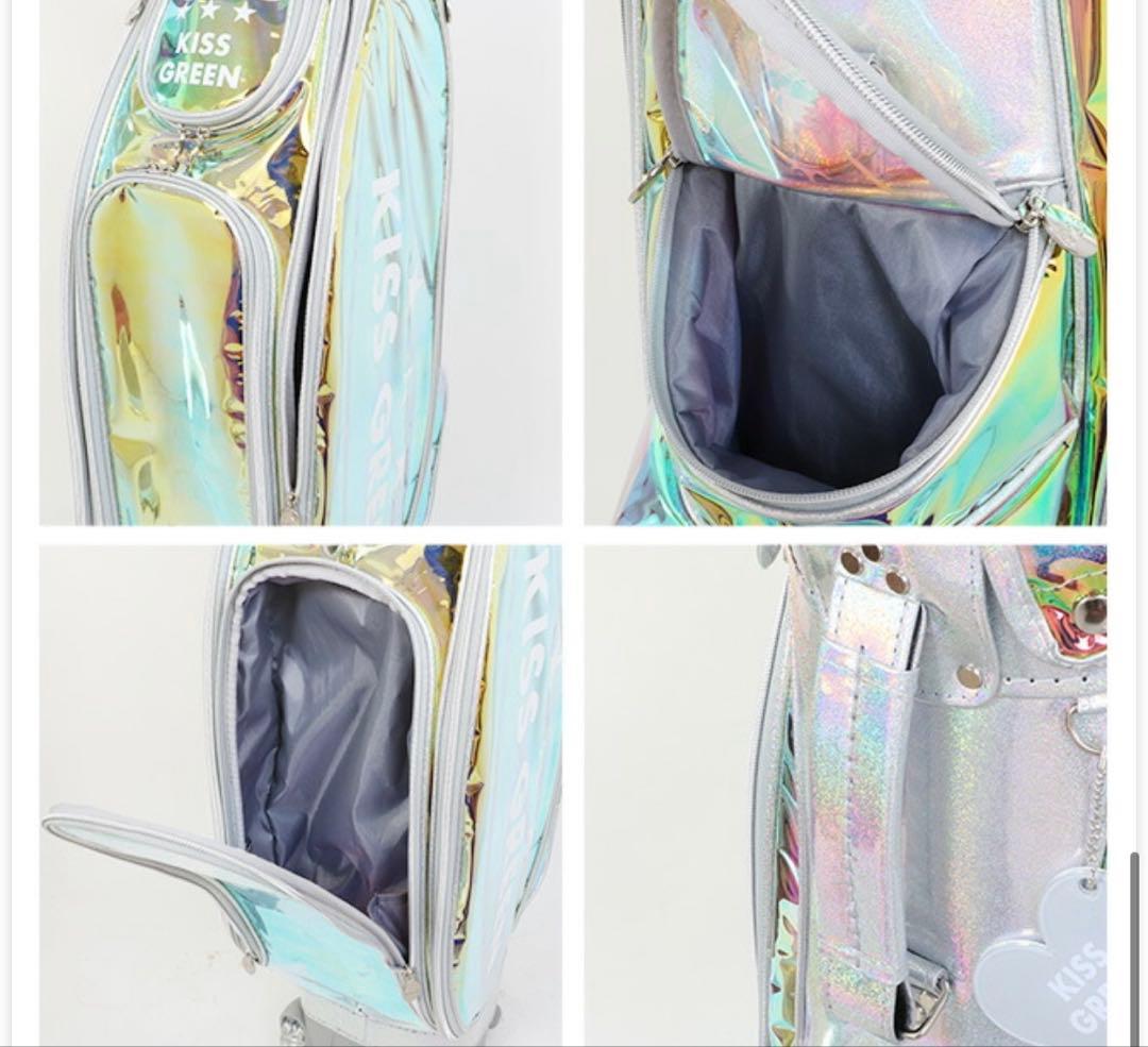 値下げ 新品　キスオンザグリーン キャディバッグ キャスター付き ゴルフ