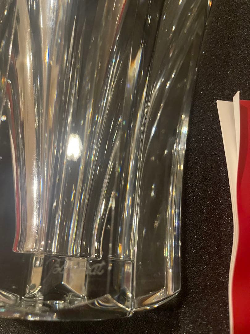 バカラ　baccara ポリニャック　ブリジット　花瓶　特大　25㎝