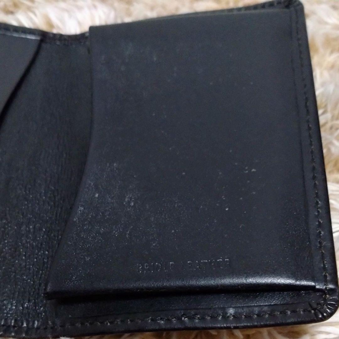 ホワイトハウスコックス　名刺入れ　カードケース　ブラック　レザー　イギリス製