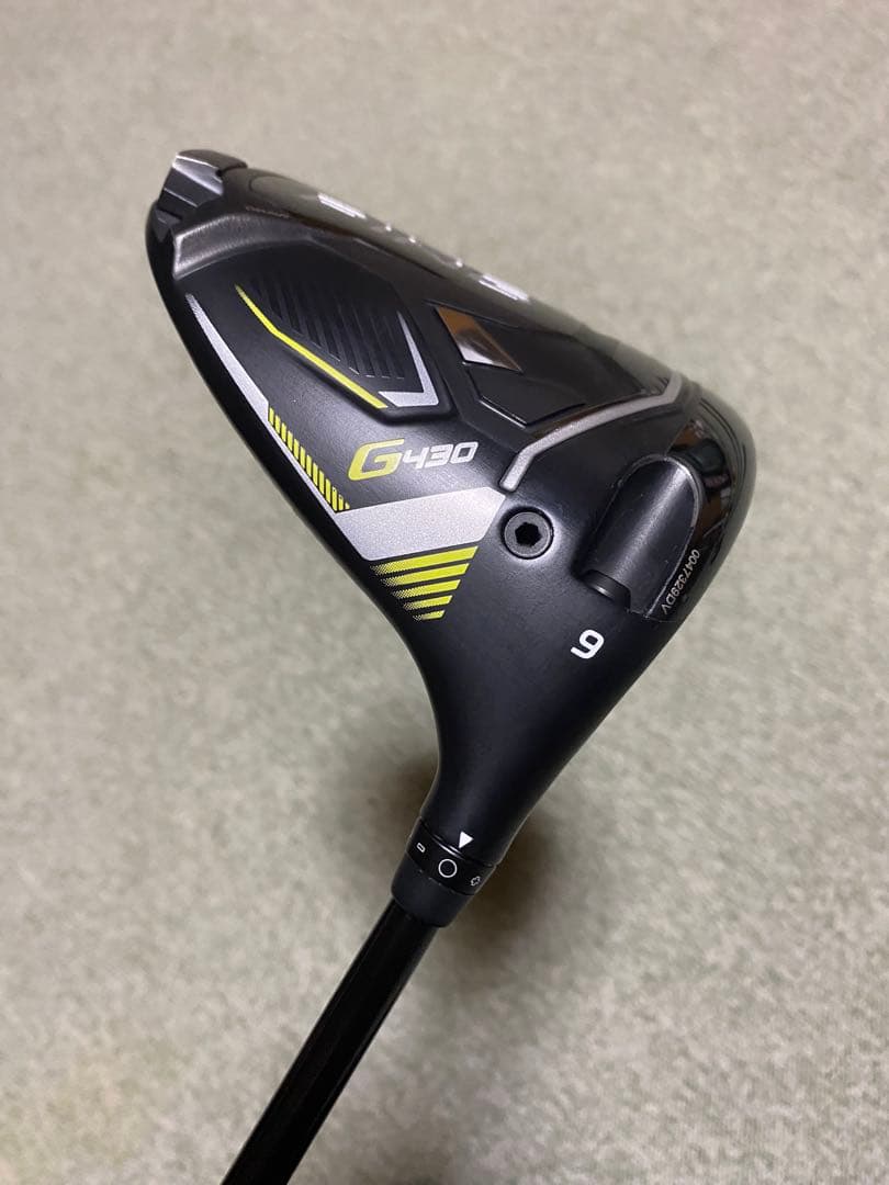 PING G430 max ドライバー　ロフト9度　純正シャフト