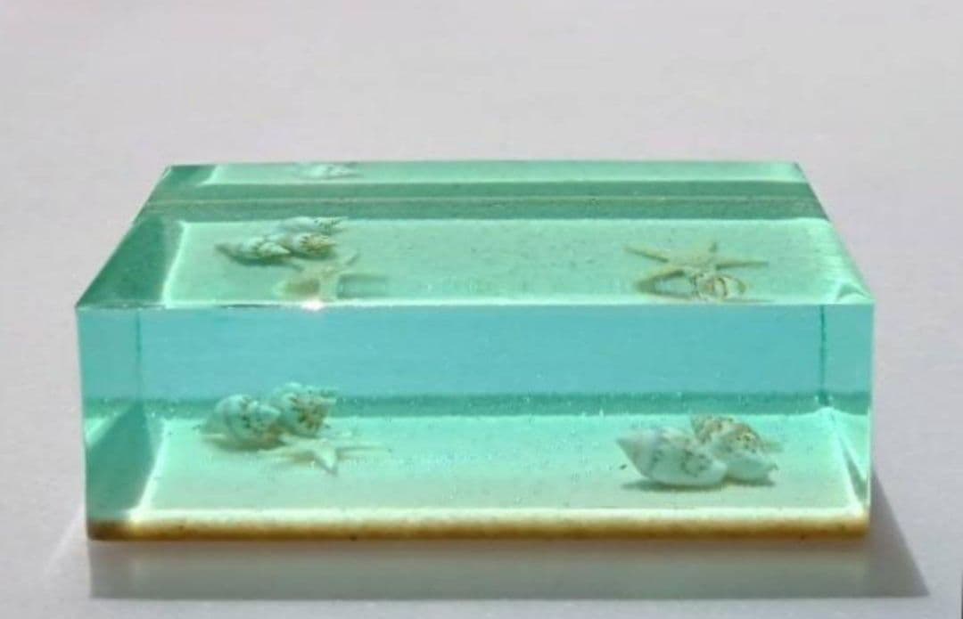 【 リリィ 】エポキシレジン オーシャンアート レジンアート