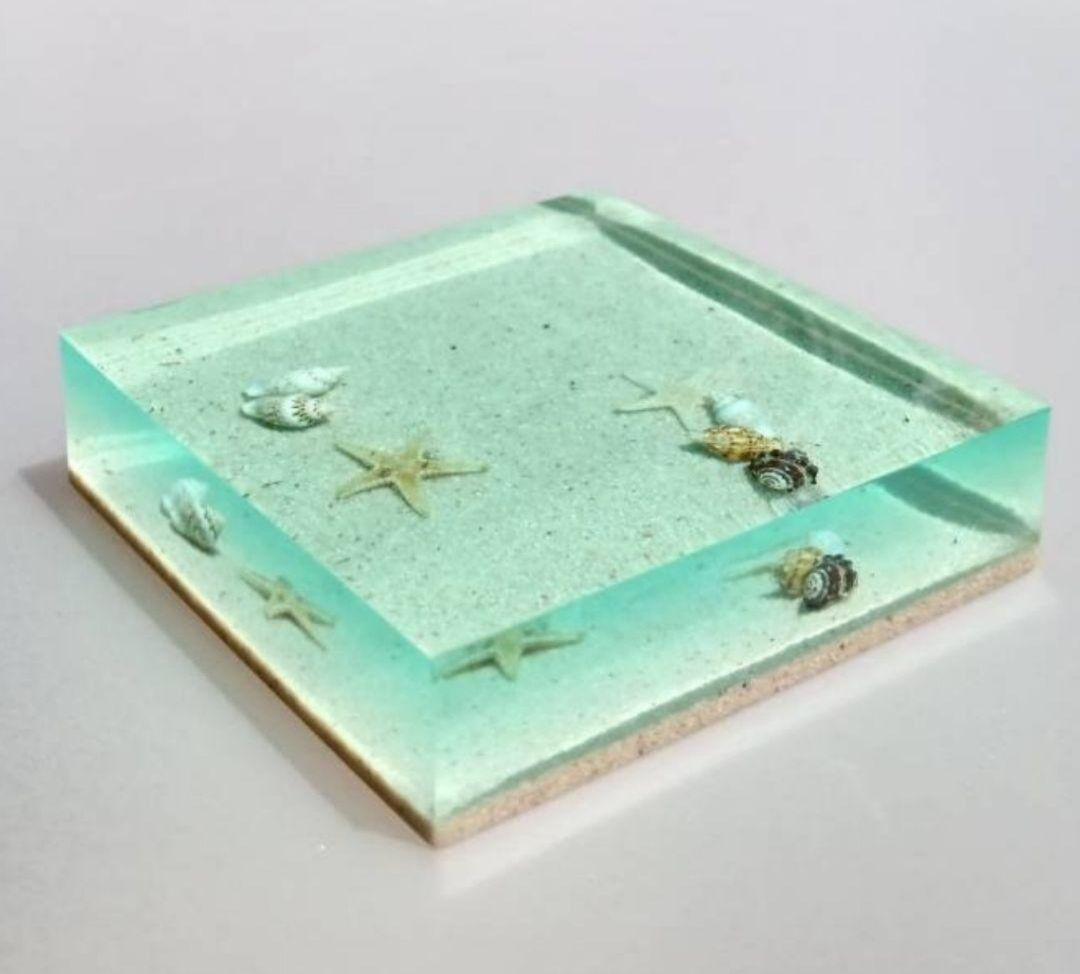 【 リリィ 】エポキシレジン オーシャンアート レジンアート