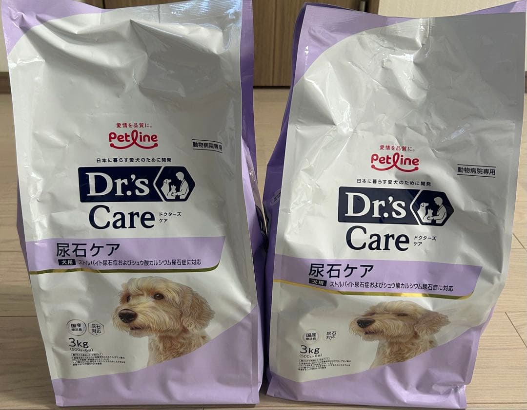 Dr's Care 尿石ケア 3kg（500g✖️6袋） 2袋セット