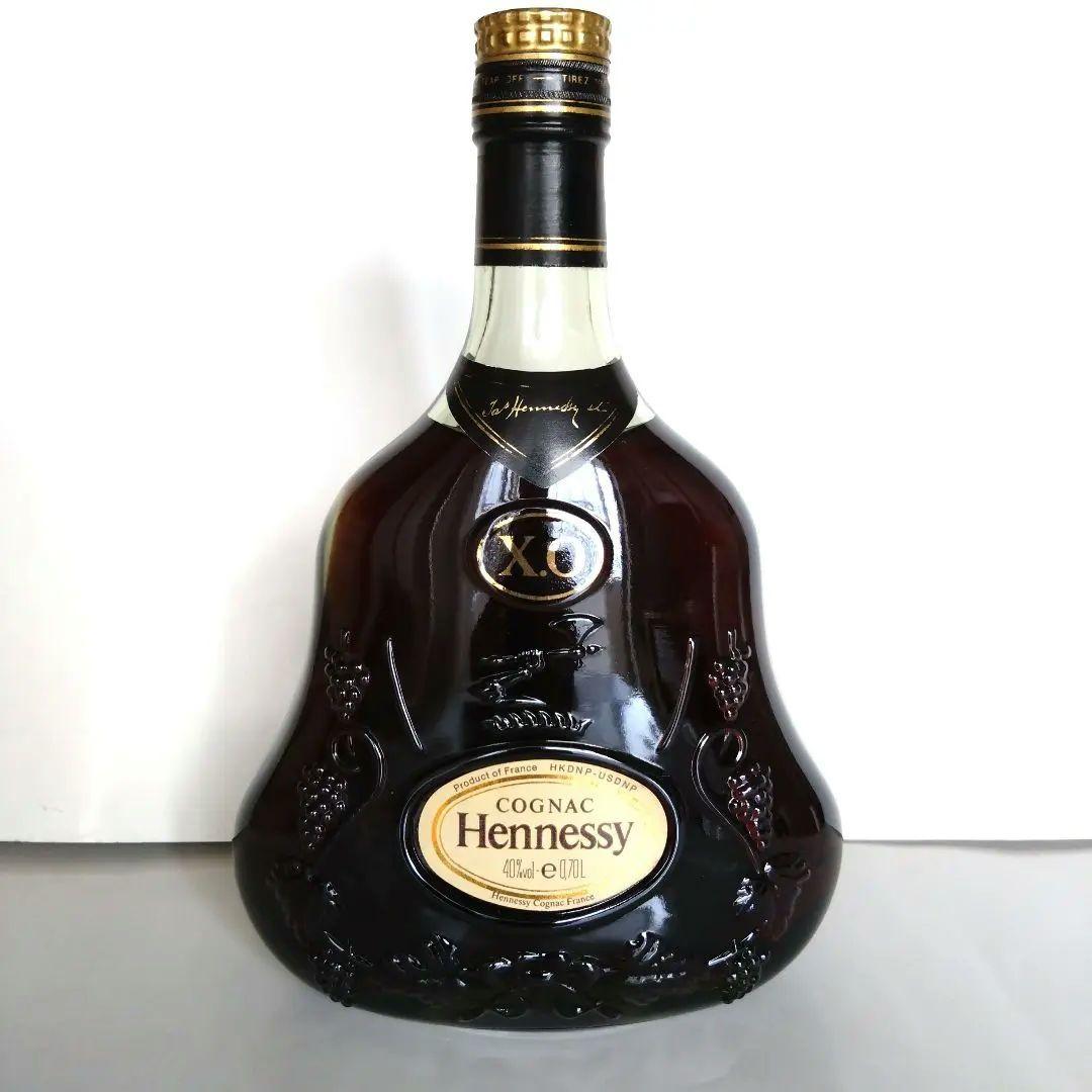 ヘネシーXO Hennessy 金キャップ 未開封 箱 内袋 有