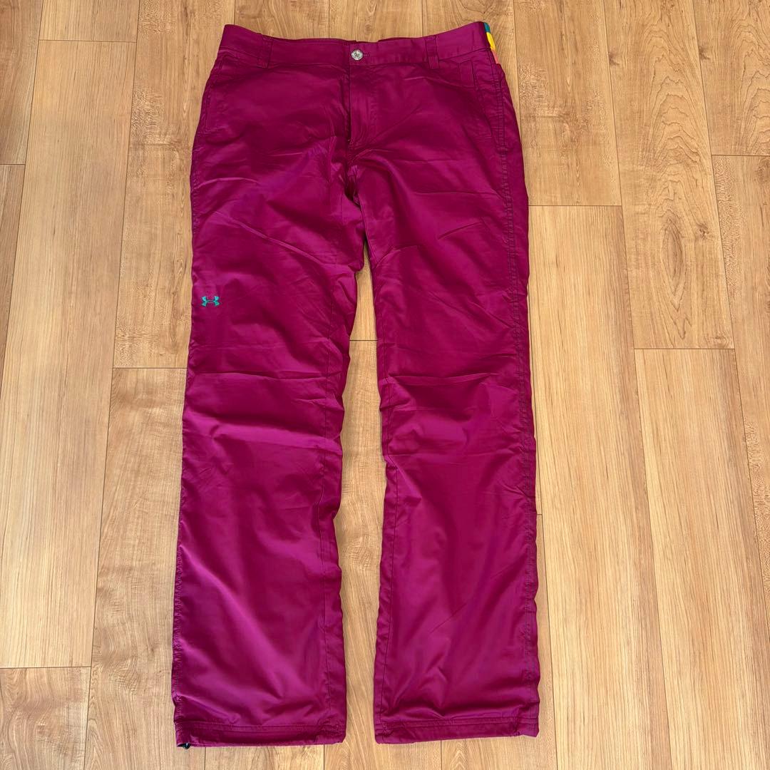 UNDER ARMOUR スノーボードウェア XL ワインレッド