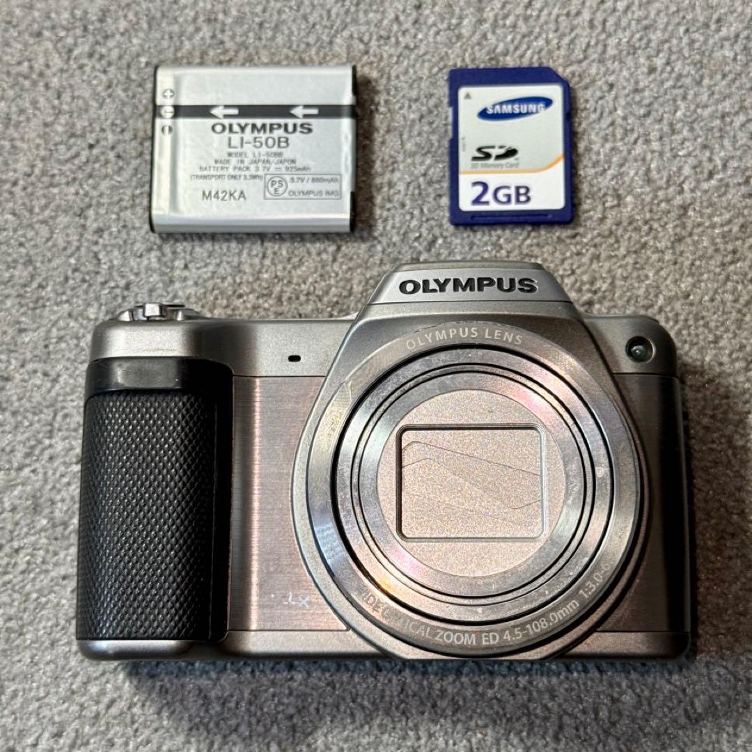 ☆動作OK OLYMPUS SZ-15 バッテリー&SDカード付き