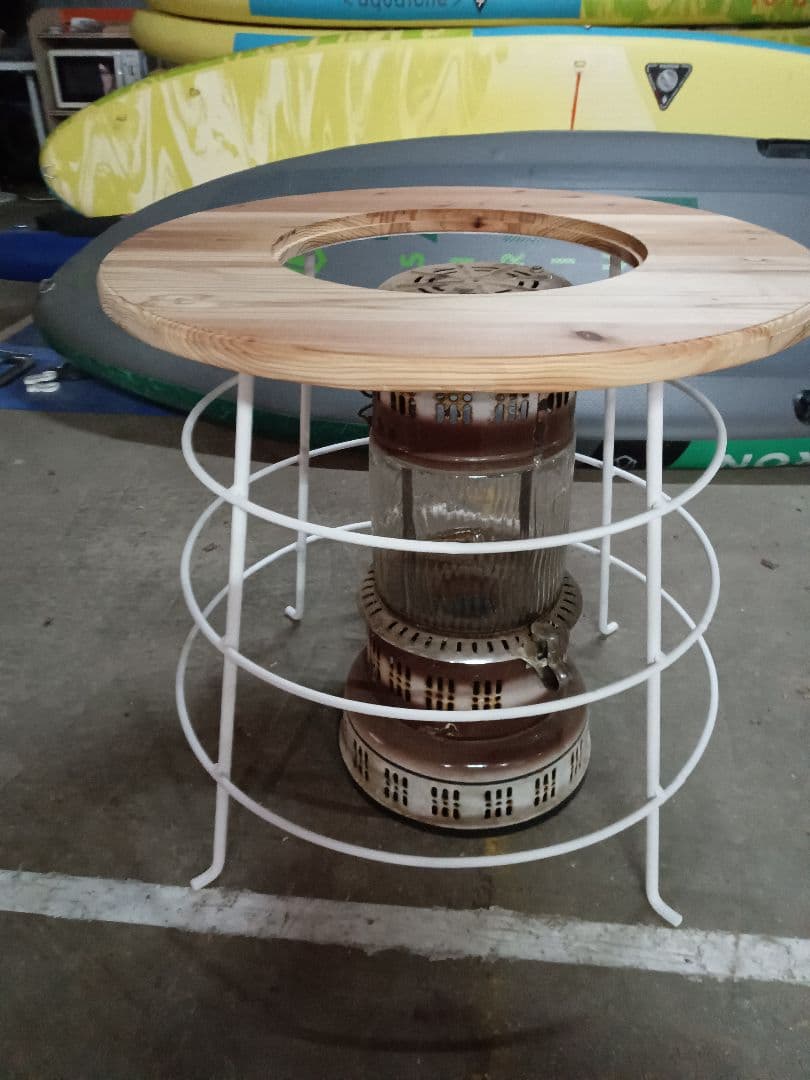 サイドテーブル　ストーブガード　ストーブテーブル　コロナ　アラジン　トヨトミ