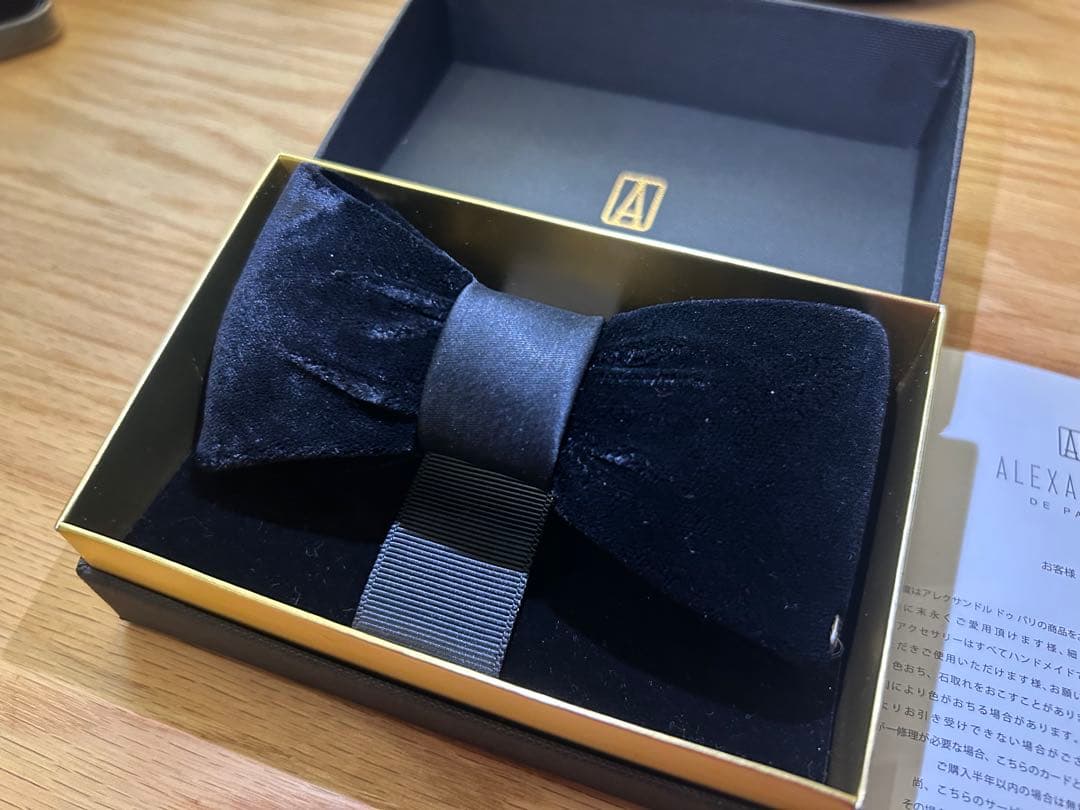 アレクサンドルドゥパリ リボンバレッタ ALEXANDRE DE PARIS