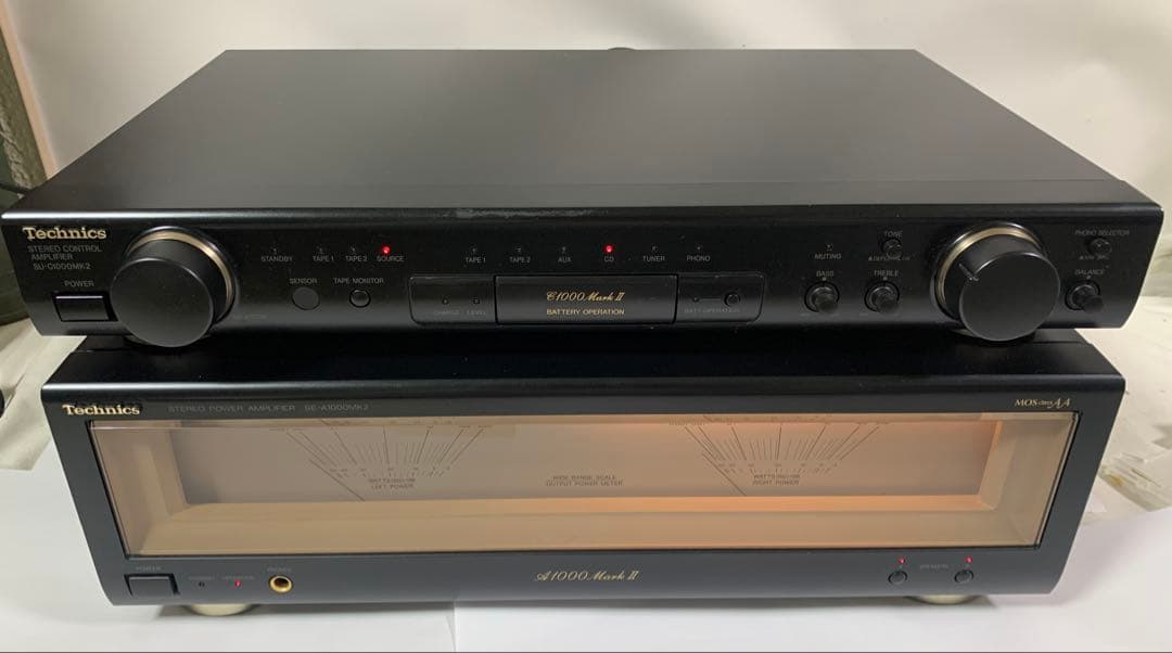 Technics アンプセット SU-C1000MK2 SE-A1000MK2