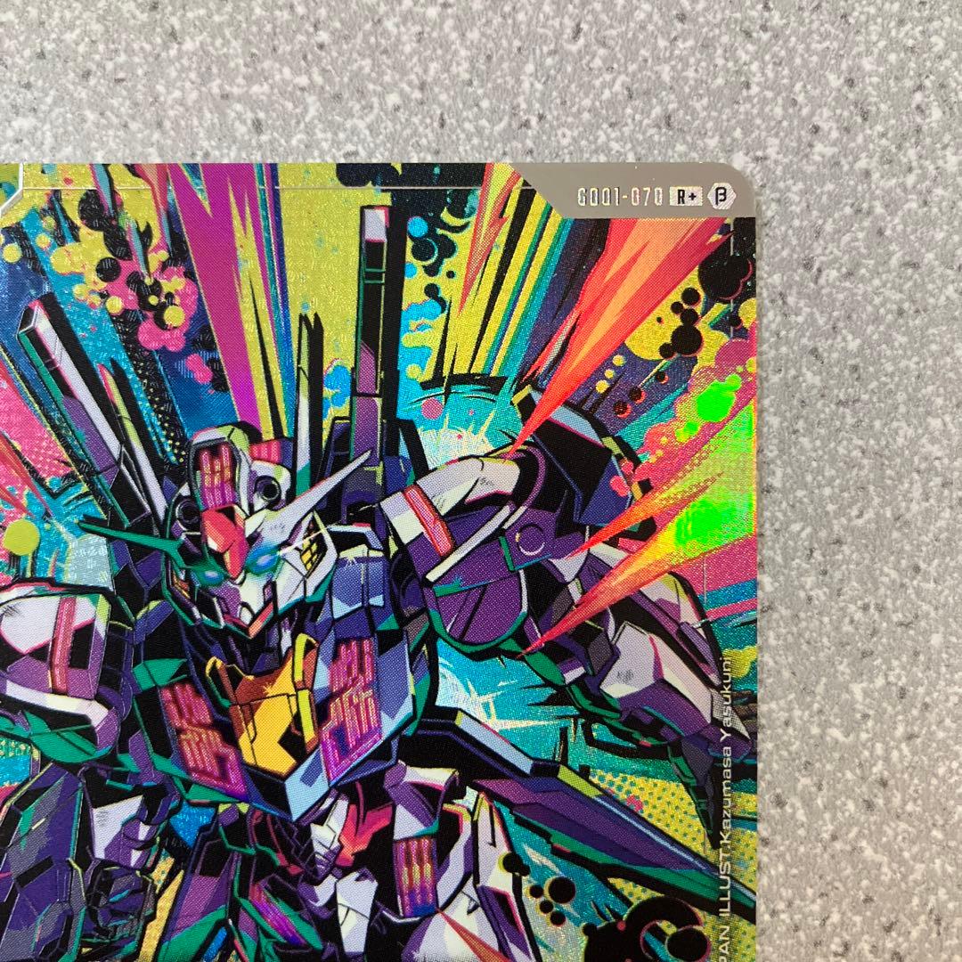 ☆ガンダムカードゲーム☆ガンダム・エアリアル☆パラレル☆未使用☆β版☆