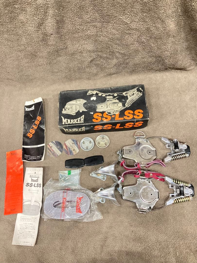 A0101)MARKER SS-LSS スキー　ビンディング 箱付き　日本製