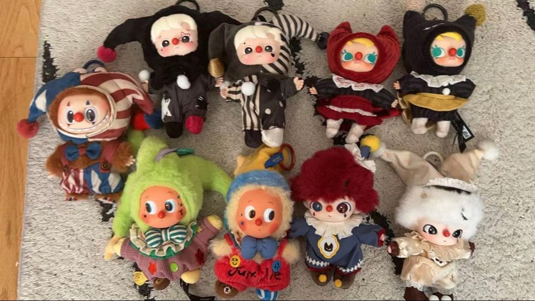 クレイジーキャット ぬいぐるみ 9体セット