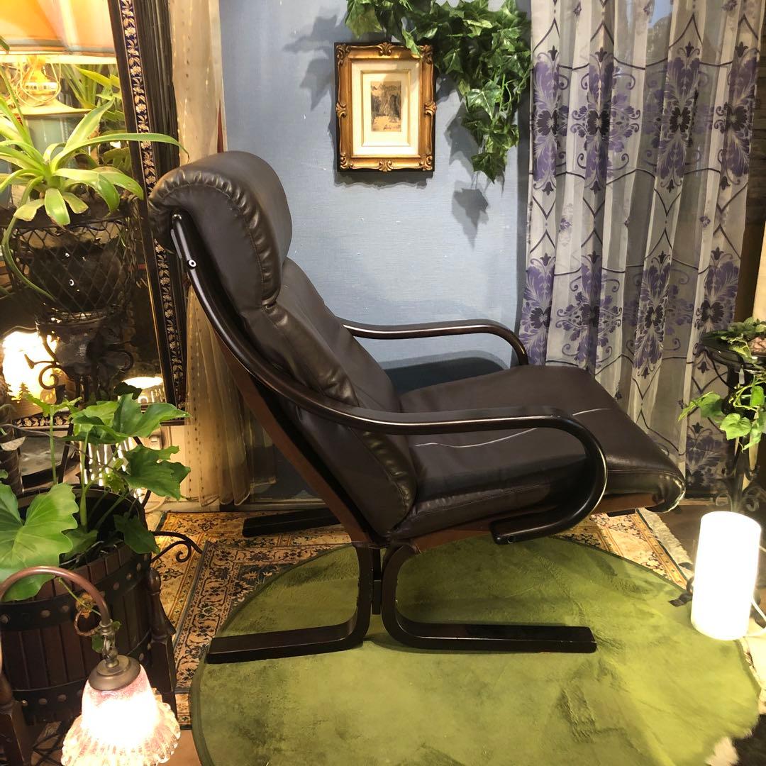 Sale 美品　富士ファニチャー　アジオ　DBR ハイバック　曲げ木ソファ