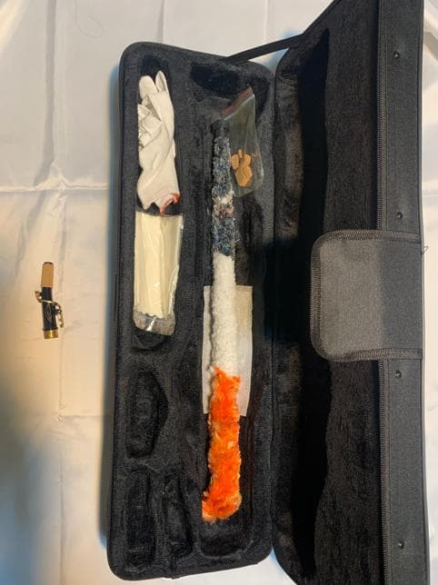 ソプラノサックス　ブラック