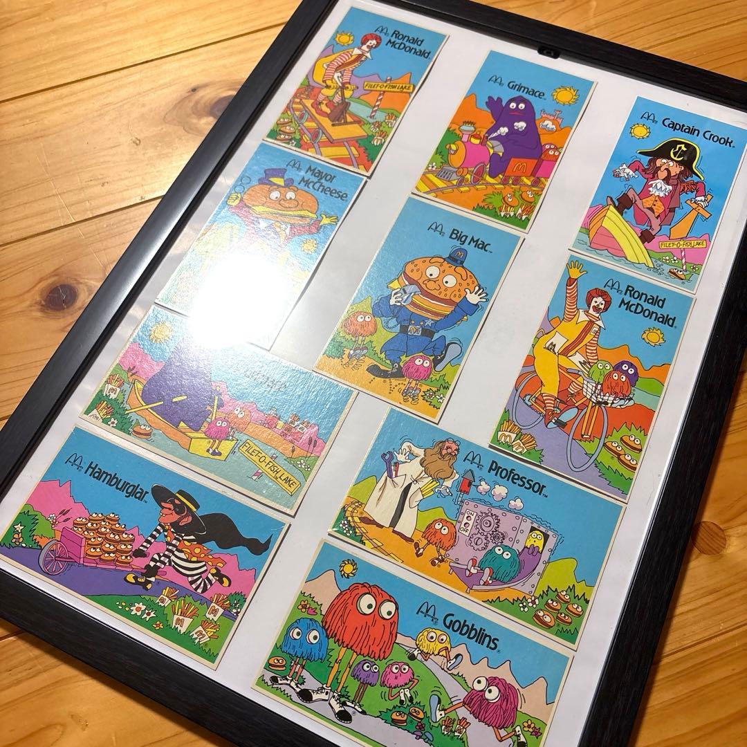 1980年　マクドナルドランド　クッキー　ボックスカード　フルセット　アメトイ