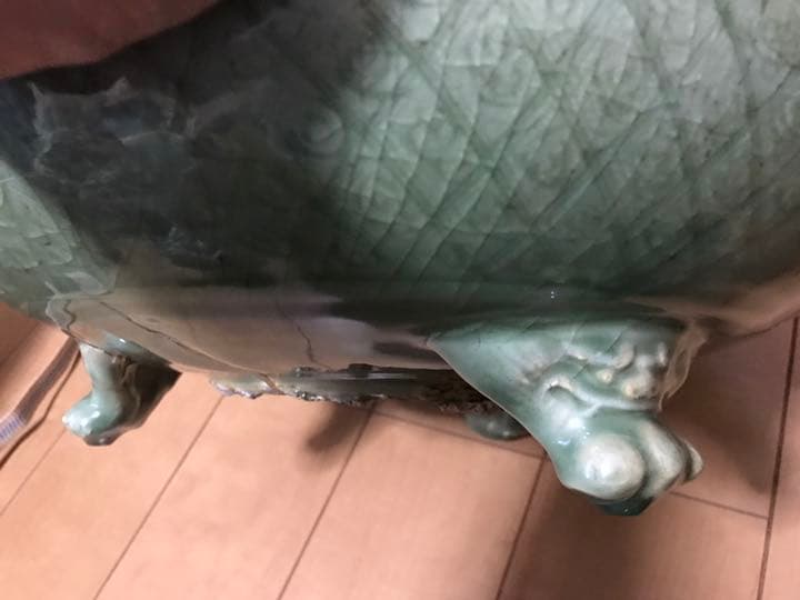 中国明時代古美術品　竜泉大香炉　著名コレクター坂本五郎弟子のコレクション