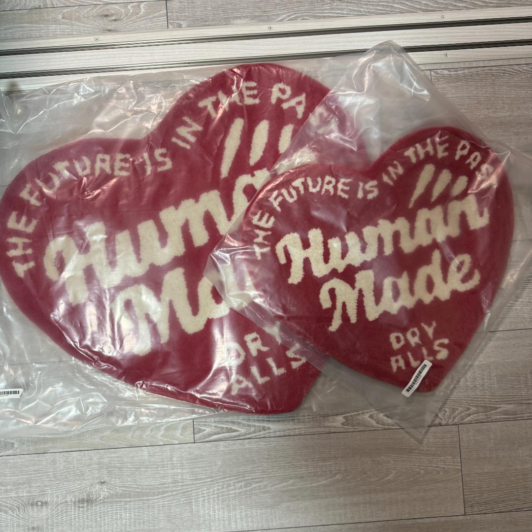 Human Made ハート型ラグ 2点セット HEART RUG S M