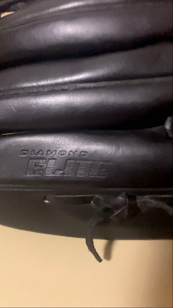 Nike 硬式グローブ 黒 DIAMOND ELITE 投手用　上原モデル　野球