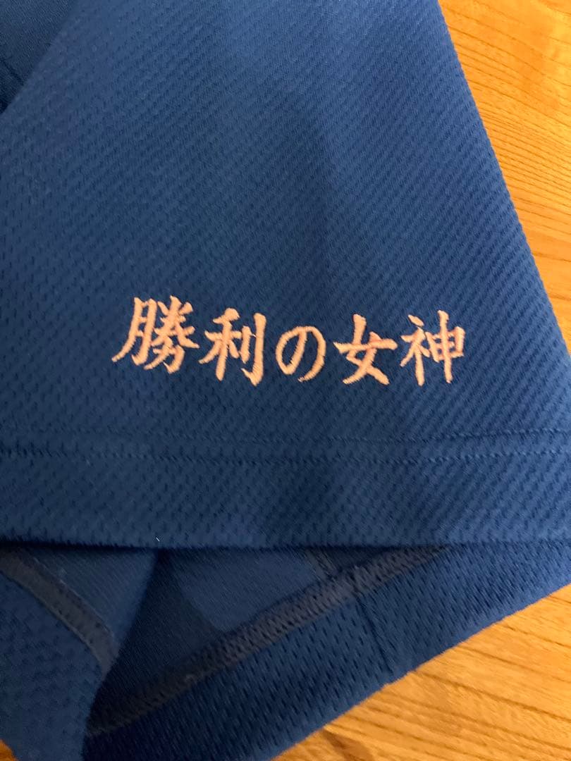 東海大相模　ベースボールTシャツ　勝利の女神　青