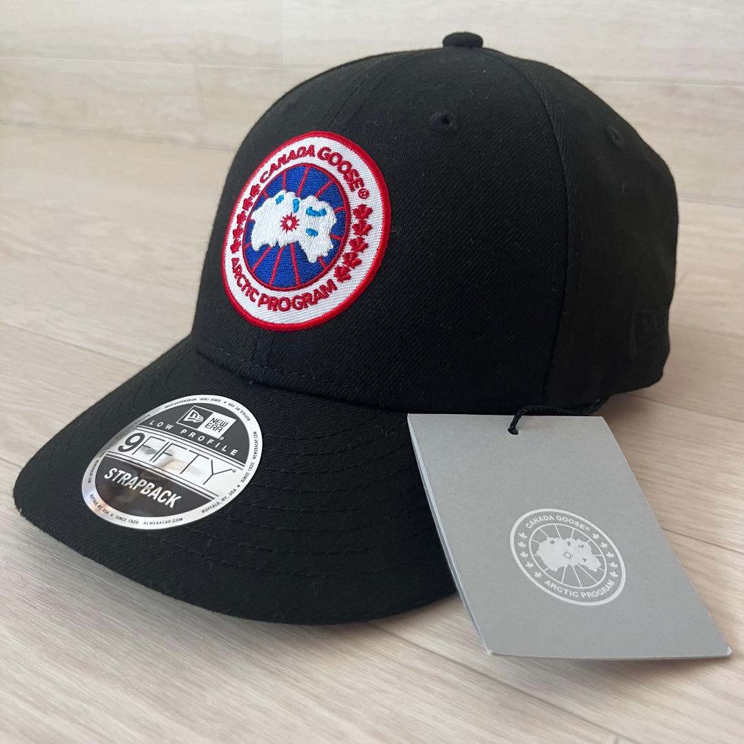 【未使用品】 カナダグース × ニューエラ コラボキャップ