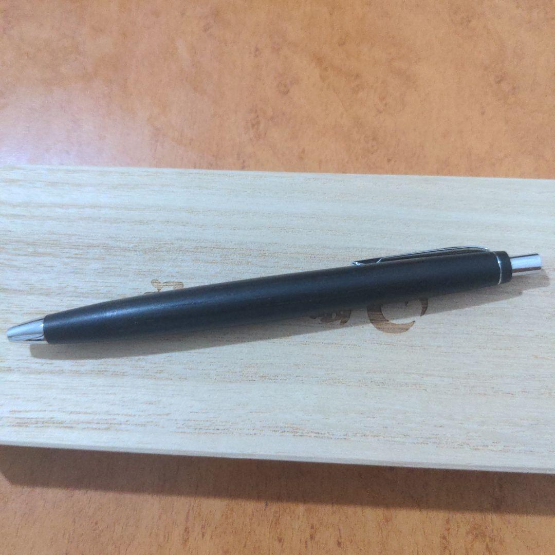 野原工芸　ハカランダ　スリムボールペン(シルバー)