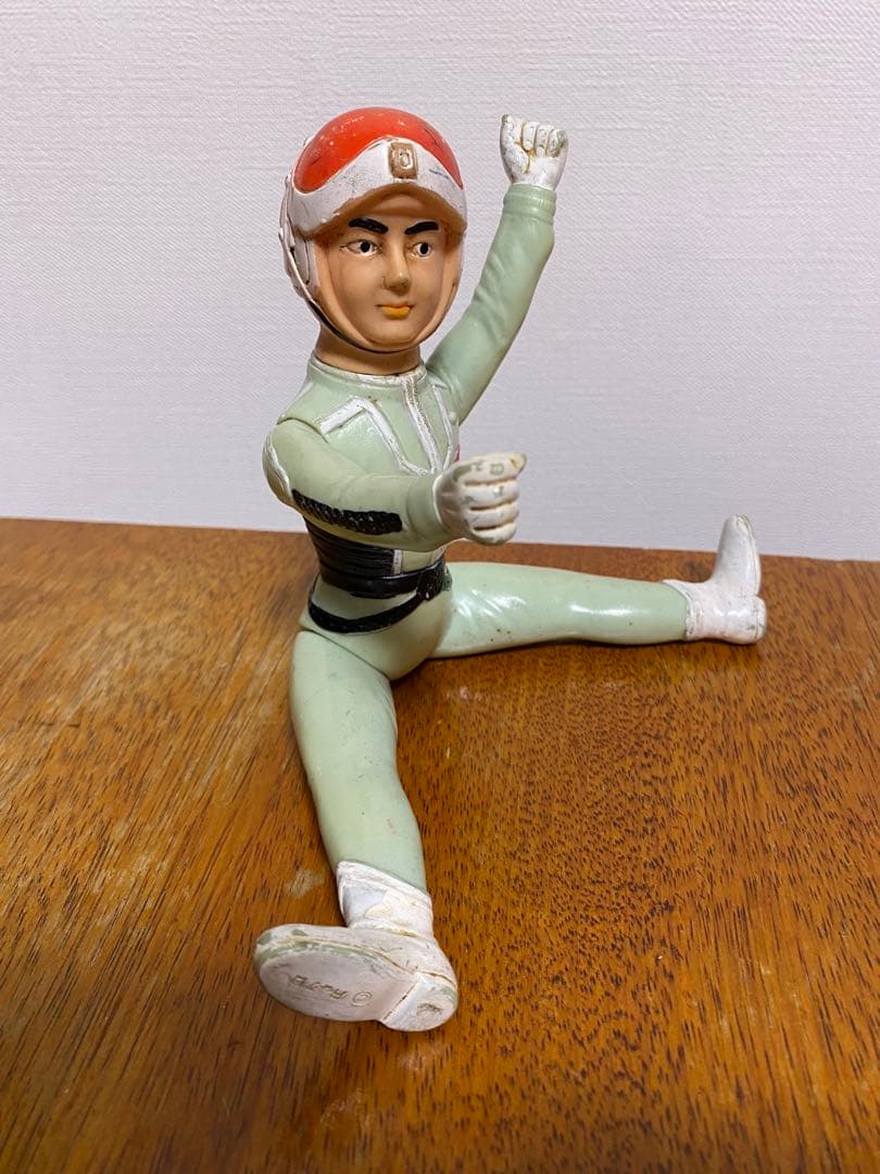 超希少65 当時物 ソフビ ウルトラセブン モロボシダン 円谷プロ マルサン