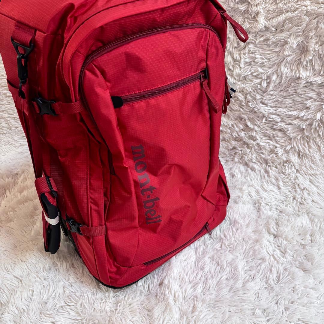 【未使用タグ付】mont-bell ウィリーバッグ45 キャリーバッグ 3way