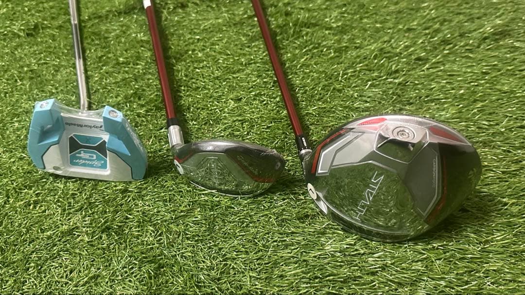 【新品未使用】テーラーメイド レディースゴルフセット / パーリーゲイツ バッグ