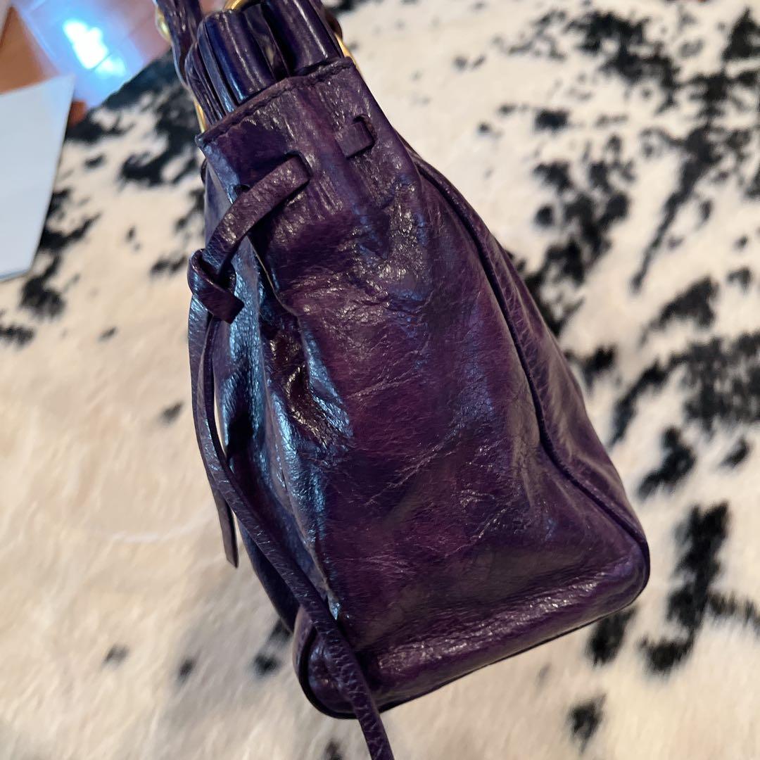 超美品 miumiu ハンドバッグ ショルダーバッグ