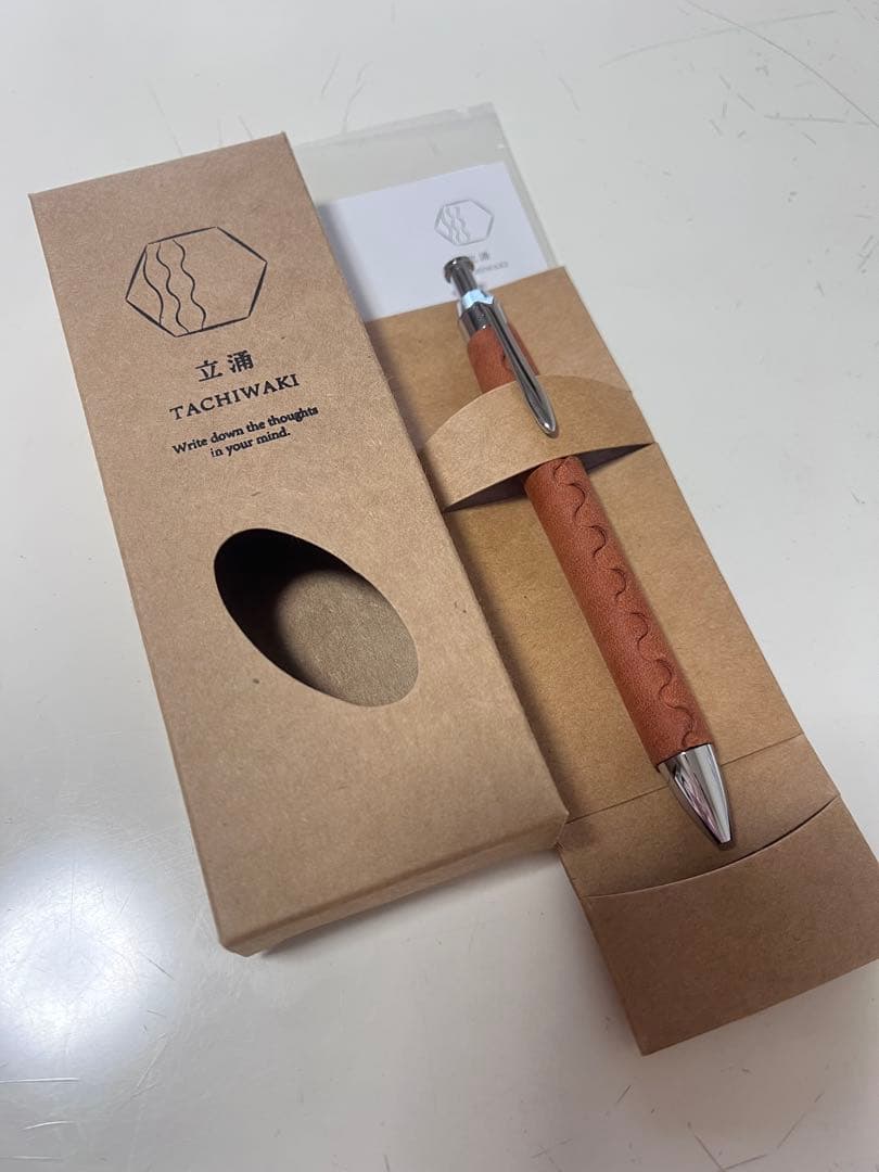 SHINARI TACHIWAKI レザーシャープペンシル