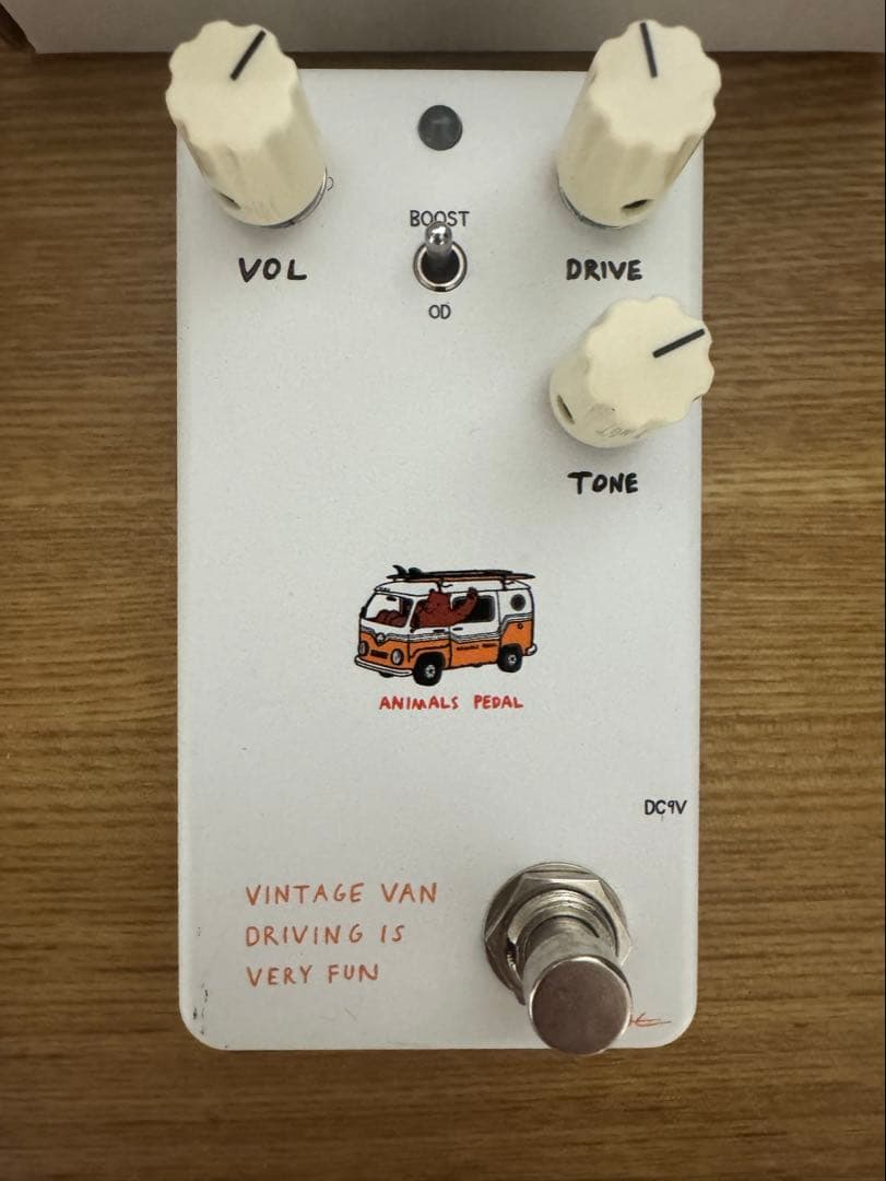 ギター Animals Pedal Vintage Van Driving