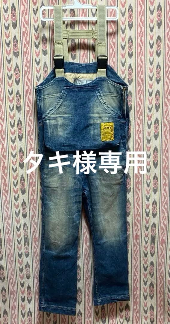 ネイタルデザイン NATAL DESIGN デニム オーバーオール M