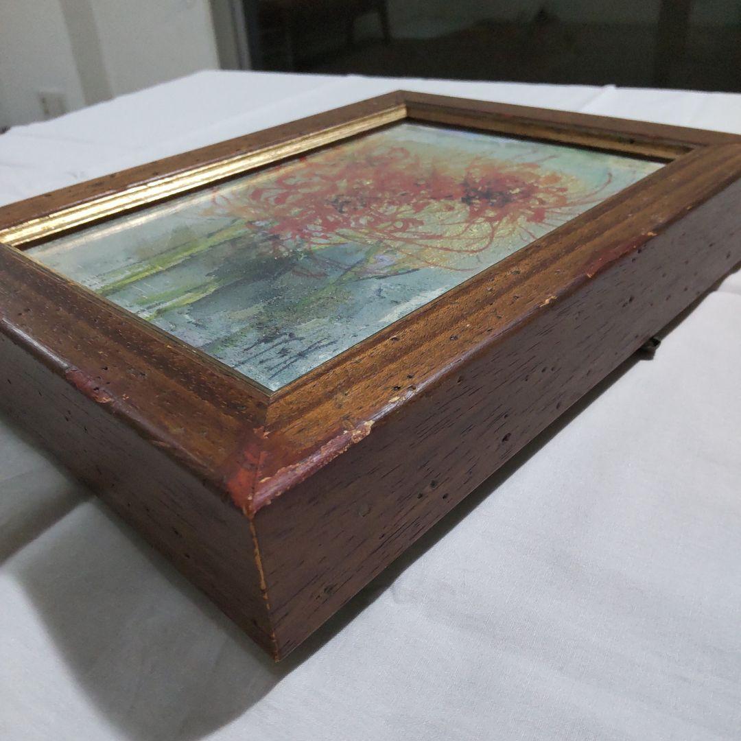 油絵　羽倉恭子　FMSサイズ　花