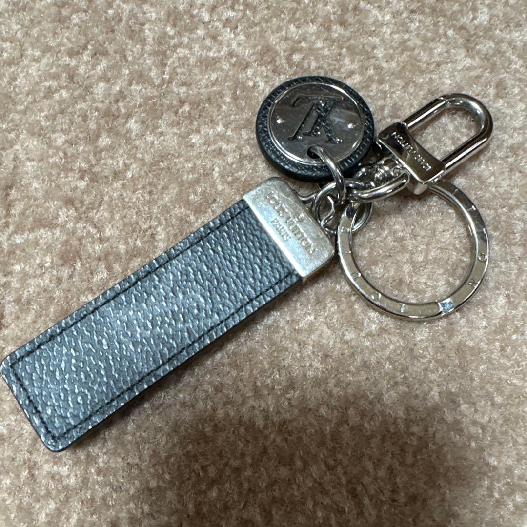 ルイヴィトン キーリング m80237 キーホルダー モノグラム　黒