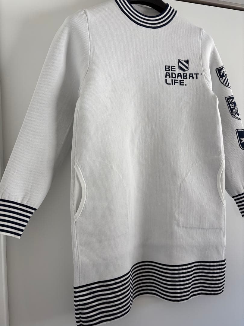 【新品タグ付き】adabat アダバット ワンピース 36(S) ゴルフウェア