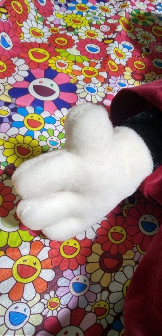 ♥超特大♥1988年♥美品♥ディズニーランド5周年♥ミッキーマウス♥ぬいぐるみ♥