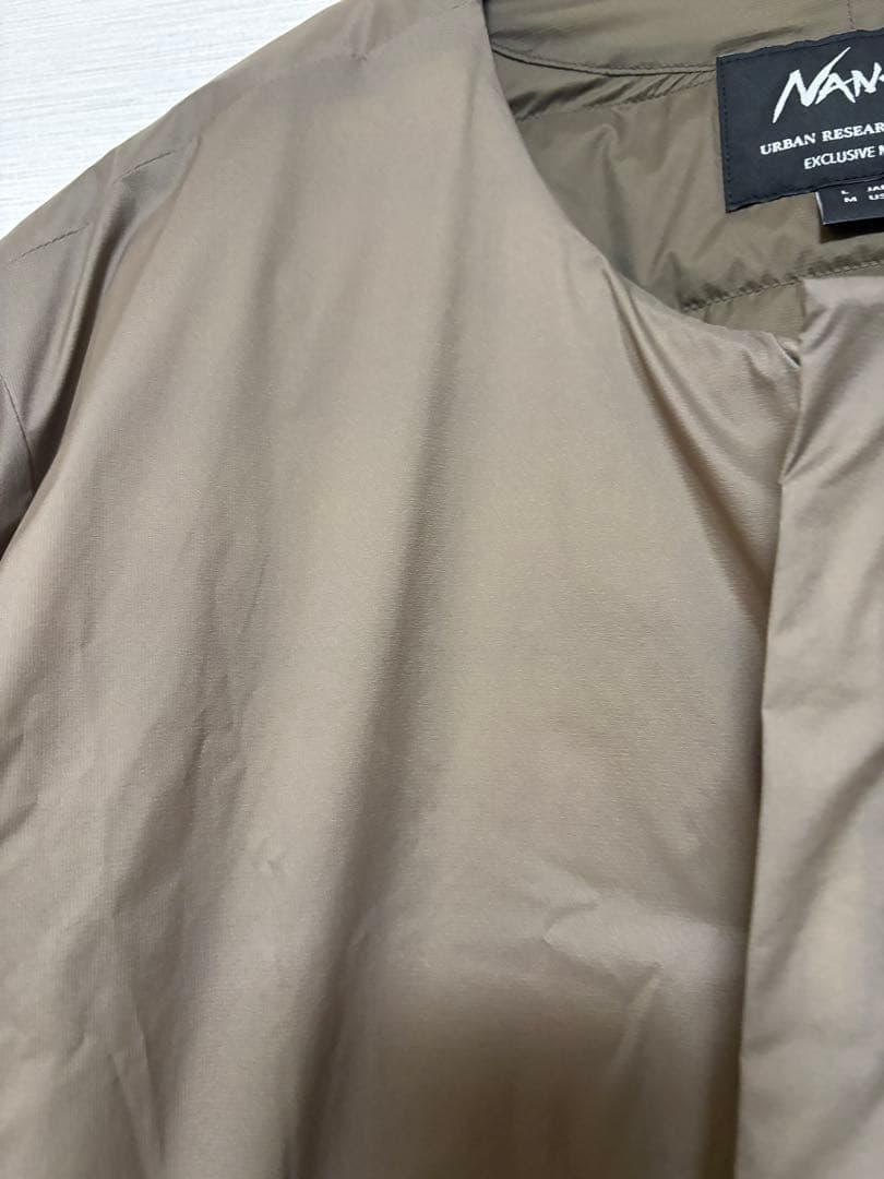NANGA URBAN RESEARCH DOORS Lサイズ ダウンジャケット
