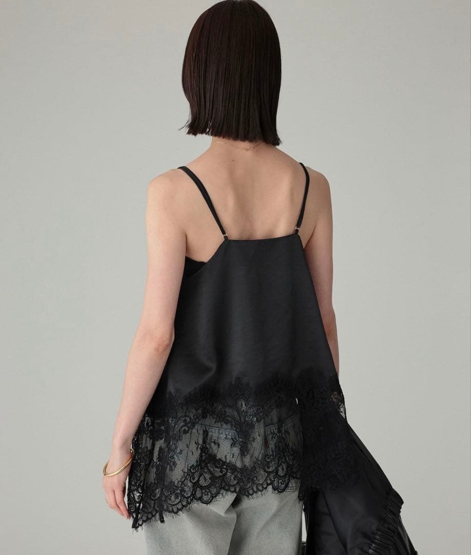 ヘムレースキャミソール　babylon 新品タグ付き