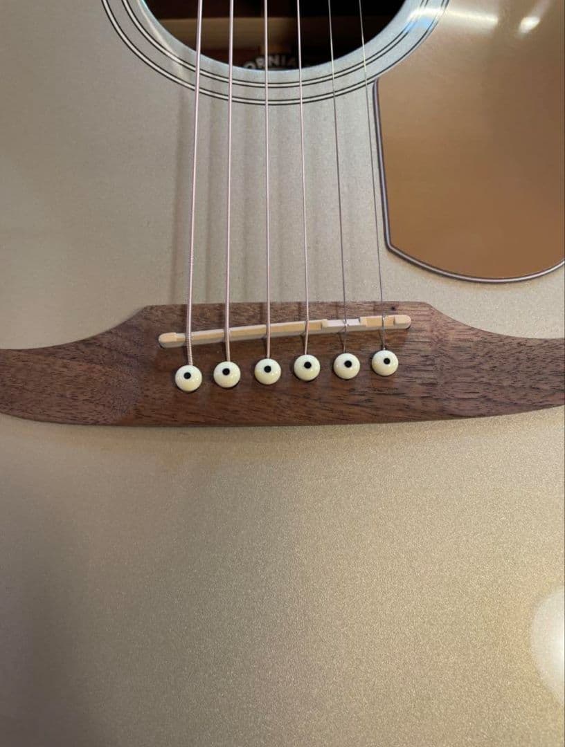 Fenderエレアコ　シャンパンゴールド