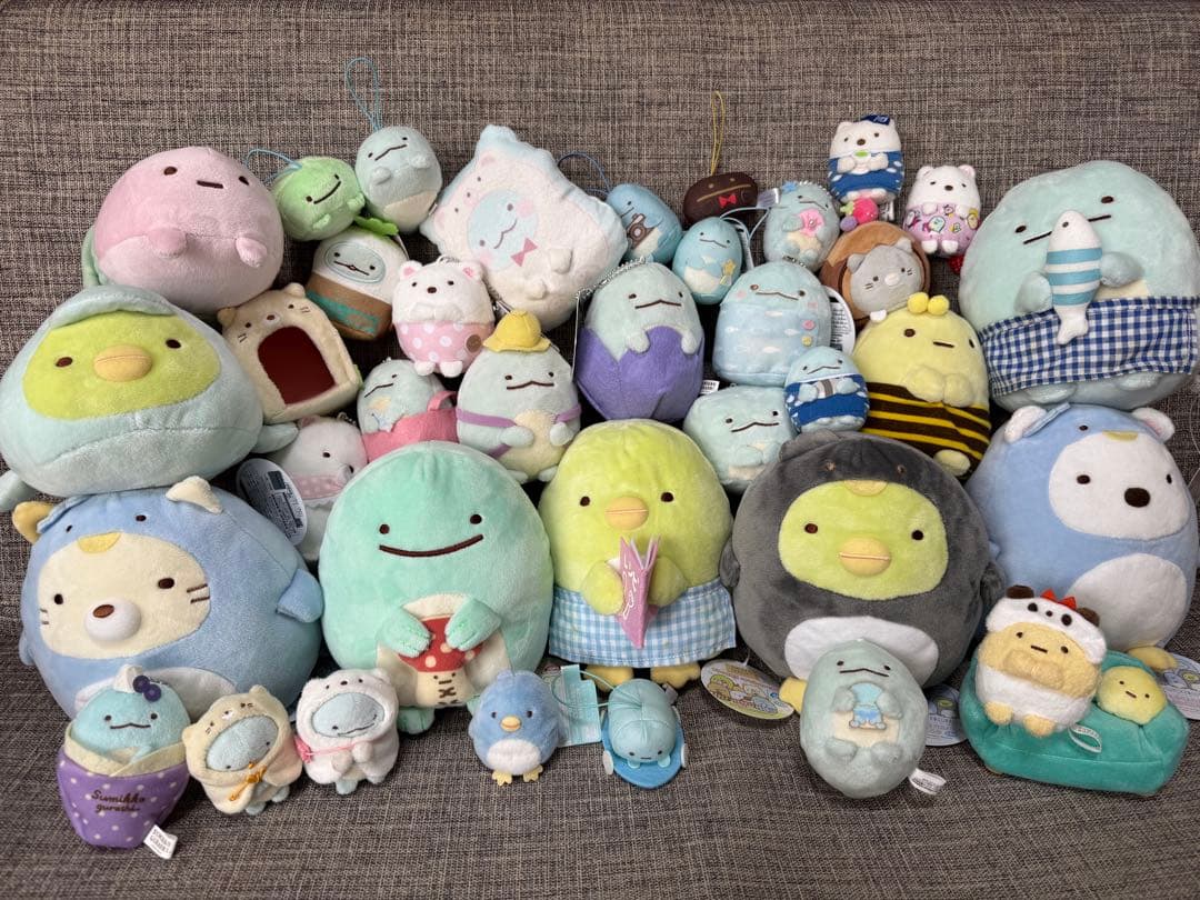 サンエックス　すみっコぐらし　マスコット　てのりぬいぐるみ　まとめ売り