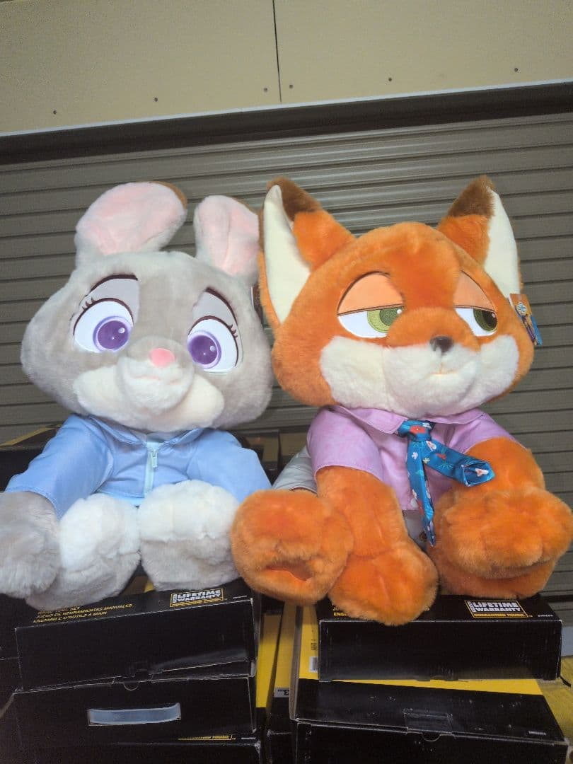 ジュディ・ホップス & ニック・ワイルド ぬいぐるみセット