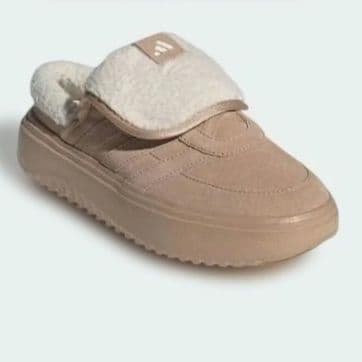 大人気★adidas★アディダス★23㎝★ボア付き★サンダル★ブラウン