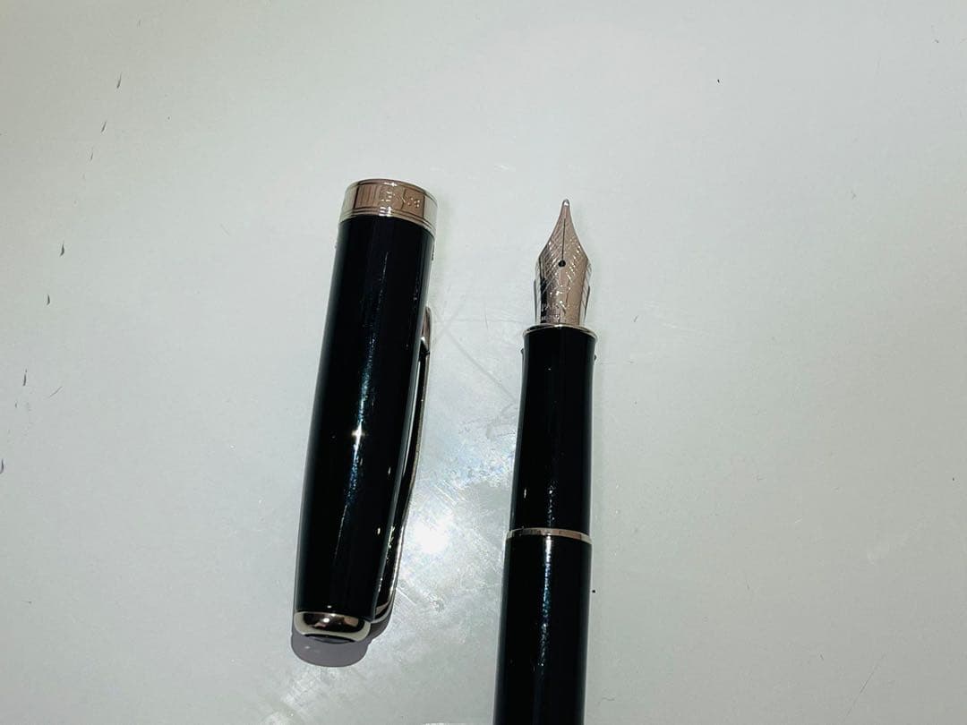 Parker 万年筆 黒 K18.0750
