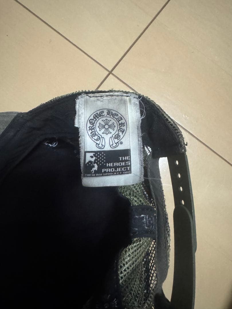 CHROME HEARTS カモフラージュメッシュキャップ