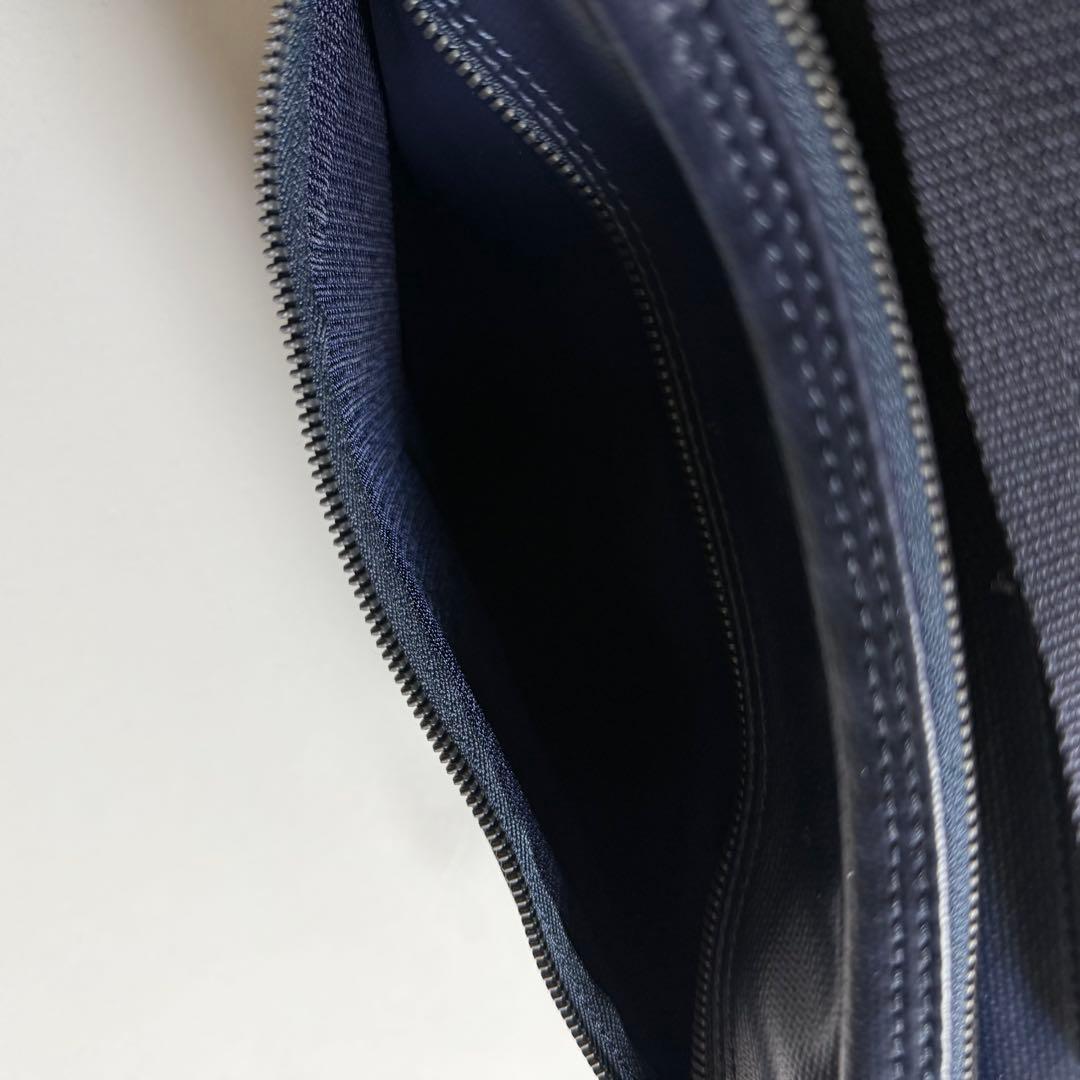 【フォロー割済み】美品 吉田カバン ラゲッジラベル 青バッテン ショルダーバッグ