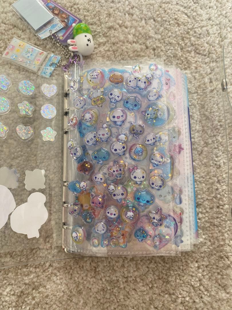 シール帳 完成品 あわわちゃん、しずくちゃんなど平成ボンボンドロップ