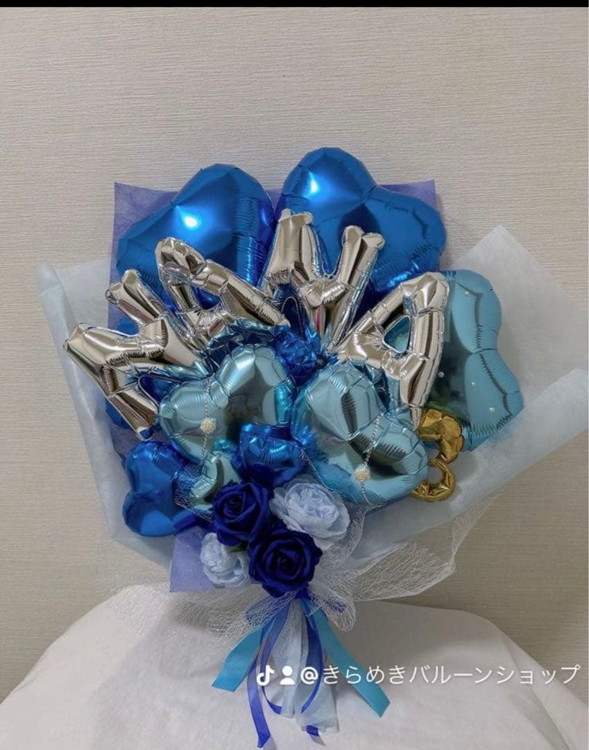 Jiwoo　2月　卒業式　バルーン　花束　ブーケ　プレゼント