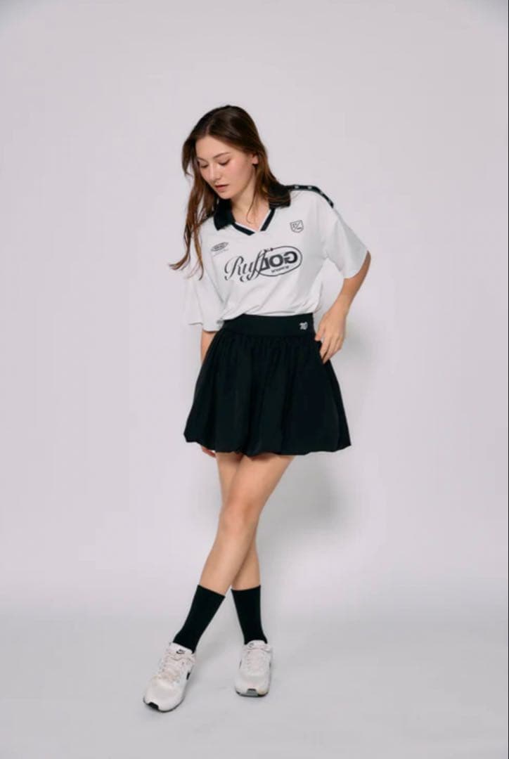 【完売品】rufflog ラフロッグ　レディース ゴルフ スカート M 黒